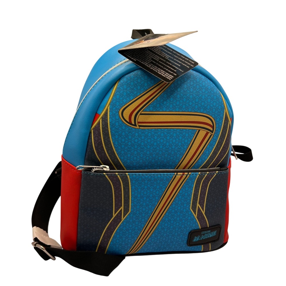 Ms. Marvel Backpack Funko Disney Loungefly Comic Book Bag Kids